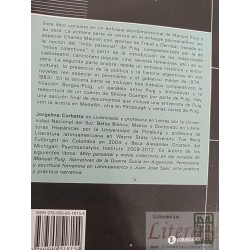 Manuel Puig: mito personal, historia y ficción  Jorgelina Córbatta  Corregidor ediciones 315 páginas