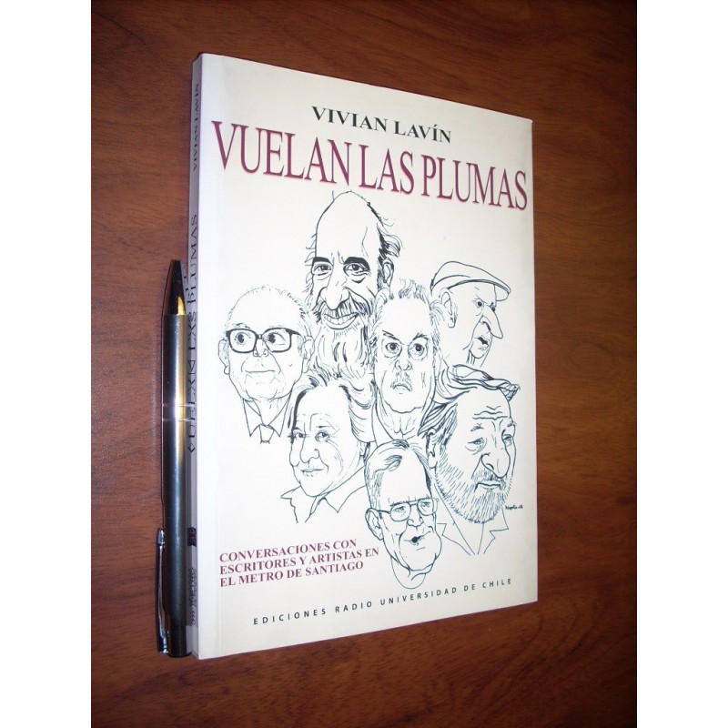 Vuelan Las Plumas Vivian Lavín Conversaciones Con Escritores