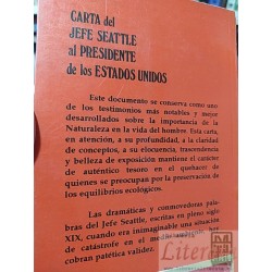 Carta del jefe Seattle al presidente de los Estados Unidos Jefe de los indios Suwamish Editorial Renacimiento