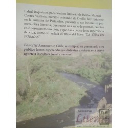La vida en poemas  Laluel Riquelme  Editorial Amanuense, Chile