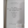La Idea de la Universidad en Alemania  Fichte Schleiermacher Humboldt Nietzsche de Lagarde Max Weber Scheler Jaspers Sud