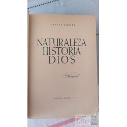 Naturaleza Historia Dios /  Xavier Zubiri / Empastado