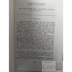 José Tomás Ramos Font Una fortuna chilena del Siglo XIX Juan Eduardo Vargas C Gerardo Martínez R Ediciones Historia Inst