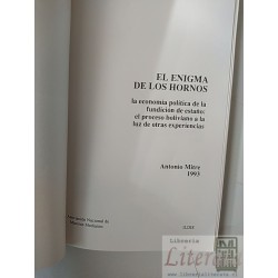 El enigma de los hornos fundición del estaño Bolivia  Antonio Mitre  Asociación Nacional de Mineros Medianos 1993 ILDIS