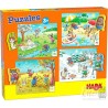 Puzzle Rompecabezas Las Cuatro Estaciones Haba Completo 4 puzzles