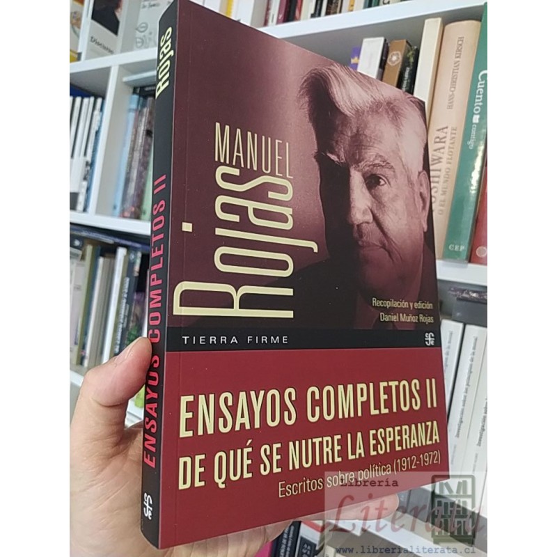 Ensayos completos II Manuel Rojas Fondo de cultura económica formato grande  396 páginas Recopilación y edición Daniel M