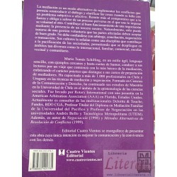 Manual de mediación resolución de conflictos  Mario Tomás Schilling  Cuatro Vientos Editorial