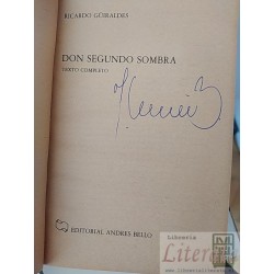 Don segundo sombra Ricardo Güiraldes Editorial Andrés Bello
