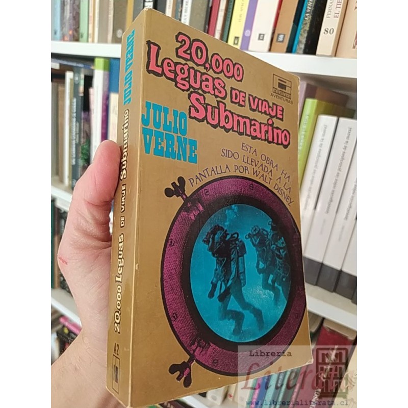20,000 leguas de viaje submarino Julio Verne Edisven Aventuras 406 páginas