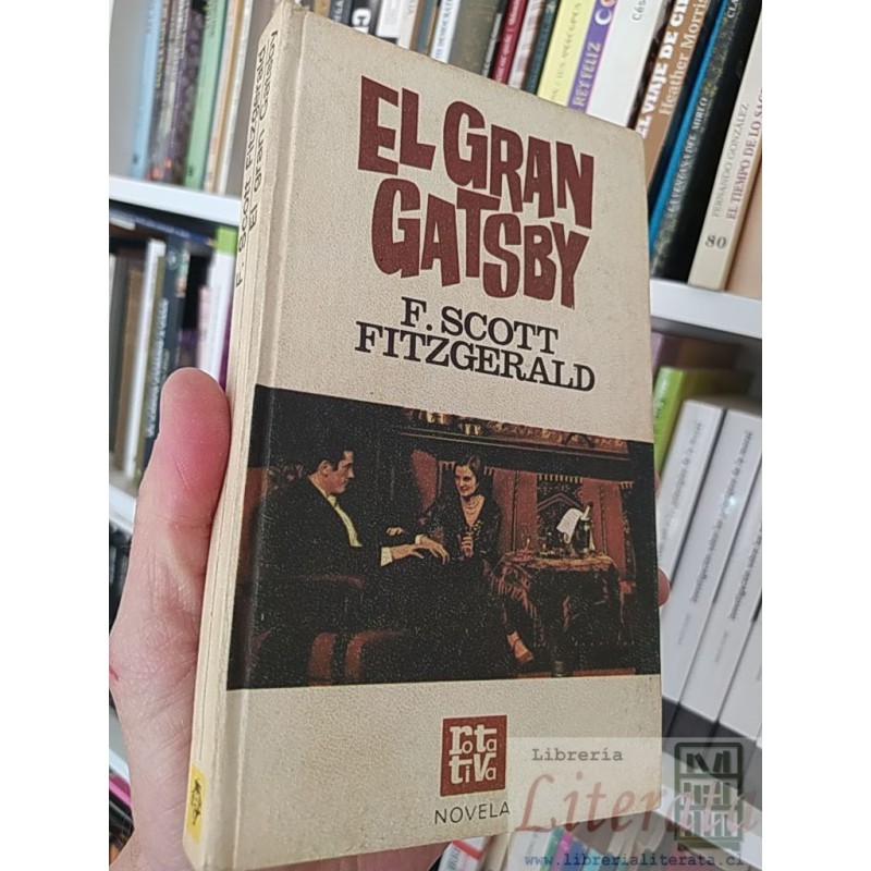 El gran Gatsby F Scott Fitzgerald Rotativa Novela tapas duras  202 páginas