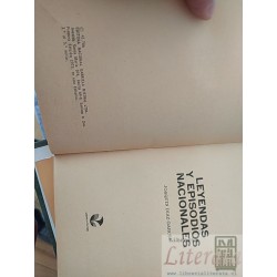 Leyendas y episodios nacionales Joaquín Díaz Garcés Gabriela Mistral 1973 290 páginas