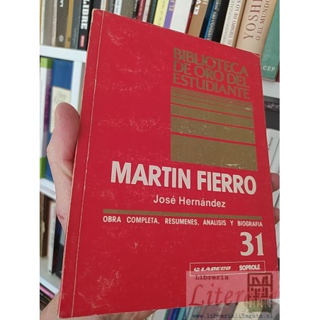 Martín Fierro José Hernández Ladeco