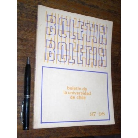Boletín De La Universidad De Chile 97 98 1969 Ver Contenido