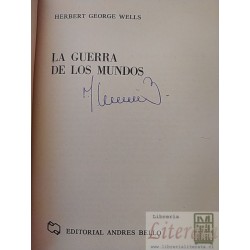 La guerra de los mundos Herbert George Wells Editorial Andres Bello 196 páginas