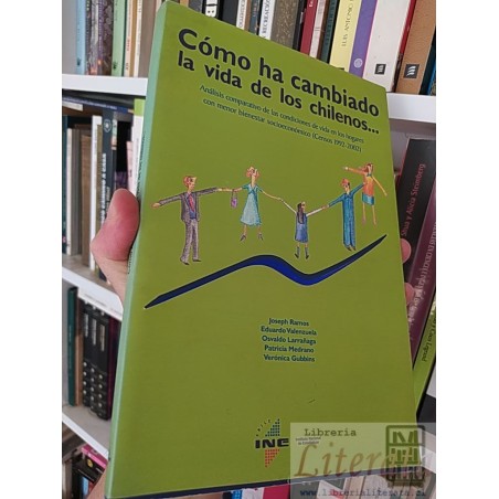 Cómo ha cambiado la vida de los chilenos  Joseph Ramos y otros   Instituto Nacional de Estadísticas INE