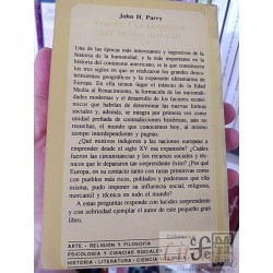 Europa y la expansión del mundo 1415-1715  John H Parry  Fondo de Cultura Económica 277 páginas