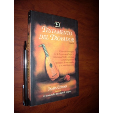 El Testamento Del Trovador James Cowan Ed. Atlantida
