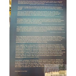 The Energy Reader edited by Laura Nader Wiley-Blackwell formato grande EN INGLES 550 páginas