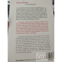 Cosmópolis Don DeLillo Seix Barral Biblioteca Formentor 239 páginas