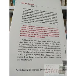 Karoo Steve Tesich Seix Barral Biblioteca Formentor 556 páginas
