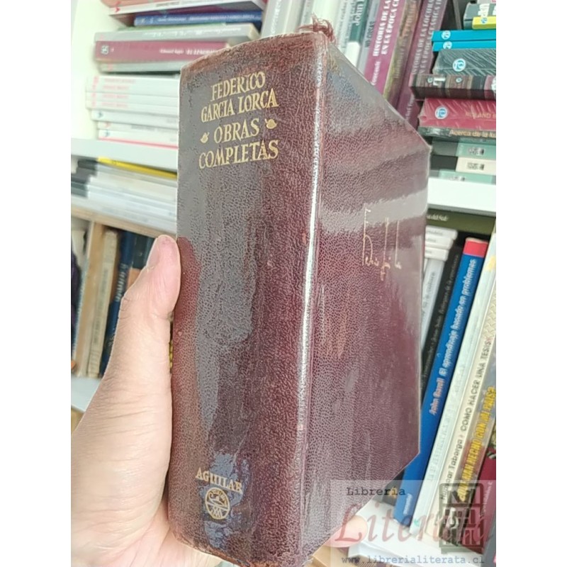 Obras completas Federico García Lorca Aguilar Madrid 1960 Recopilación y notas de Arturo del Hoyo 1971 páginas