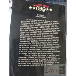 El milagro Irving Wallace Planeta serie ORO 319 páginas