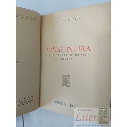 Viñas de Ira John Steinbeck Ed Claridad 413 páginas
