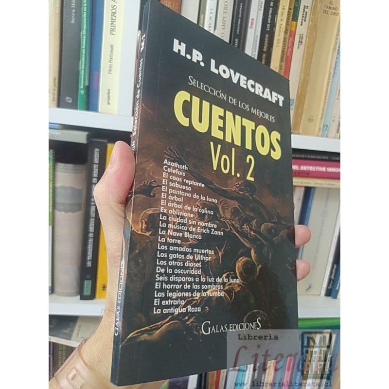 Selección de los mejores cuentos 2 HP Lovecraft Vol 2, Galas Ediciones