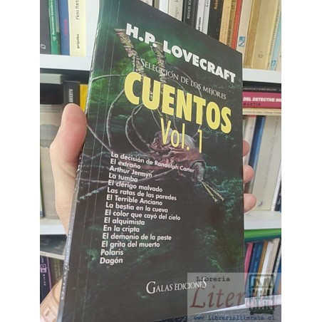 Selección de los mejores cuentos 1 HP Lovecraft Vol 1, Galas Ediciones