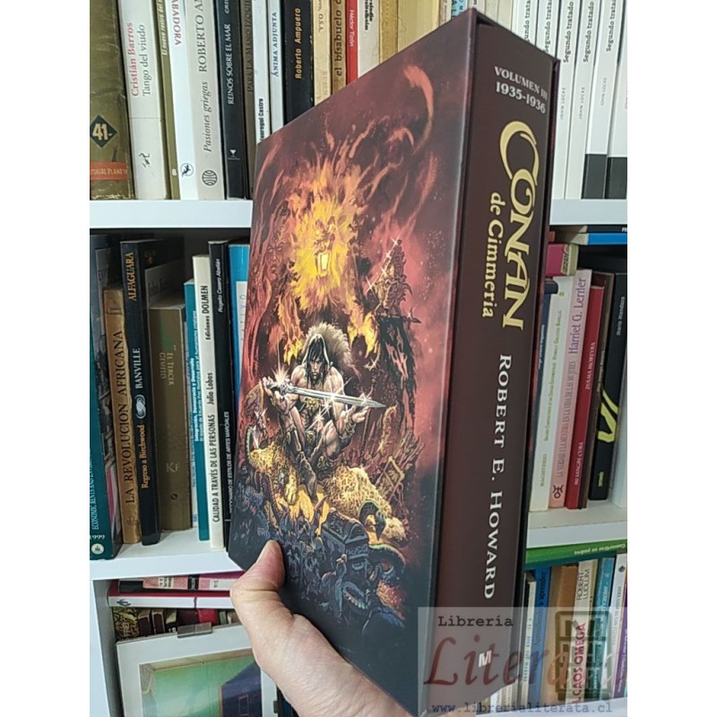 Conan de Cimmeria -volumen III- 1935-1936 ilustrado por Gregory Manchess  Robert E Howard  Editorial Minotauro formato g
