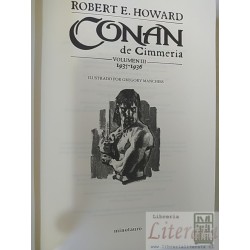 Conan de Cimmeria -volumen III- 1935-1936 ilustrado por Gregory Manchess  Robert E Howard  Editorial Minotauro formato g