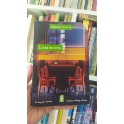 Letra muerta  Mariano García  Adriana Hidalgo editora 253...