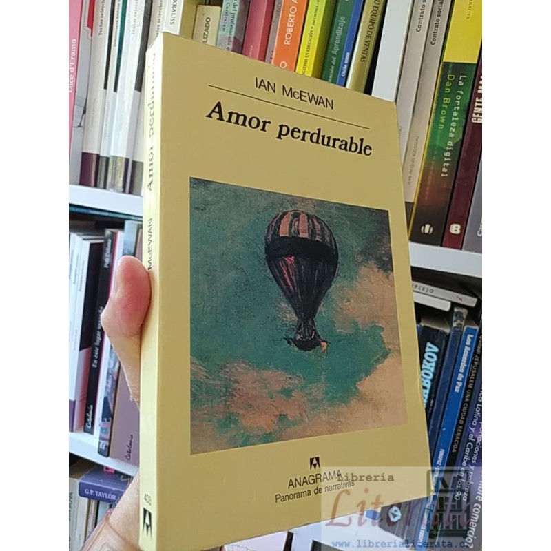 Amor perdurable Ian McEwan Anagrama panorama de narrativas 301 páginas