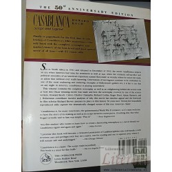 Casablanca script and legend  Howard Koch  The overlook press formato grande EN INGLES 279 páginas The original screenpl