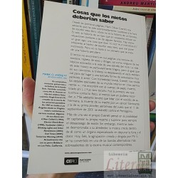 Cosas que los Nietos Deberían Saber Mark Oliver Everett Punto Cero 230 páginas