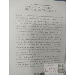 Antología de cuentos hispanoamericanos  Mario Rodríguez Fernández  Editorial Universitaria Literatura 471 páginas