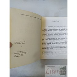 Hojas de parra Nicanor Parra edición y notas de David Turkeltaub PRIMERA EDICION Ediciones Ganymedes Santiago Chile 1985