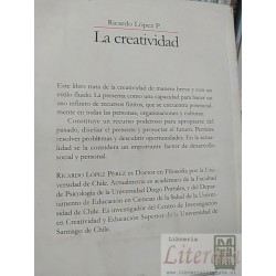 La creatividad  Ricardo López P  Editorial Universitaria