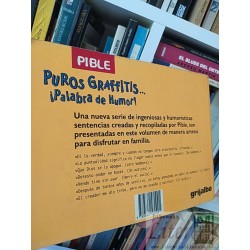 Puros graffitis graffitis para niños y jóvenes  Pible  Palabra de Humor, Grijalbo