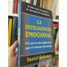 La inteligencia emocional  Daniel Goleman Javier Vergara editores formato grande SOLO ORIGI NALES 395 páginas