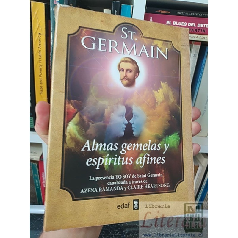 Almas gemelas y espíritus afines  Saint Germain  Edaf 172 páginas