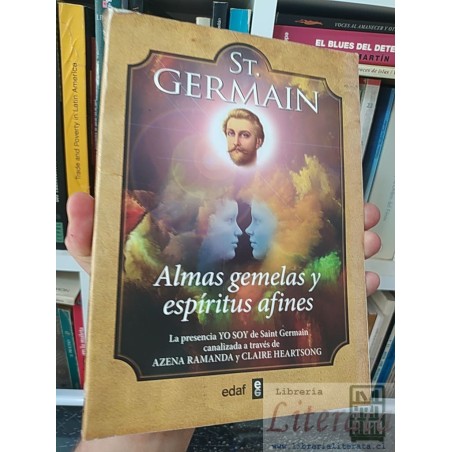 Almas gemelas y espíritus afines  Saint Germain  Edaf 172 páginas