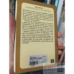 Introducción a la historia  Marc Bloch  Fondo de Cultura económica