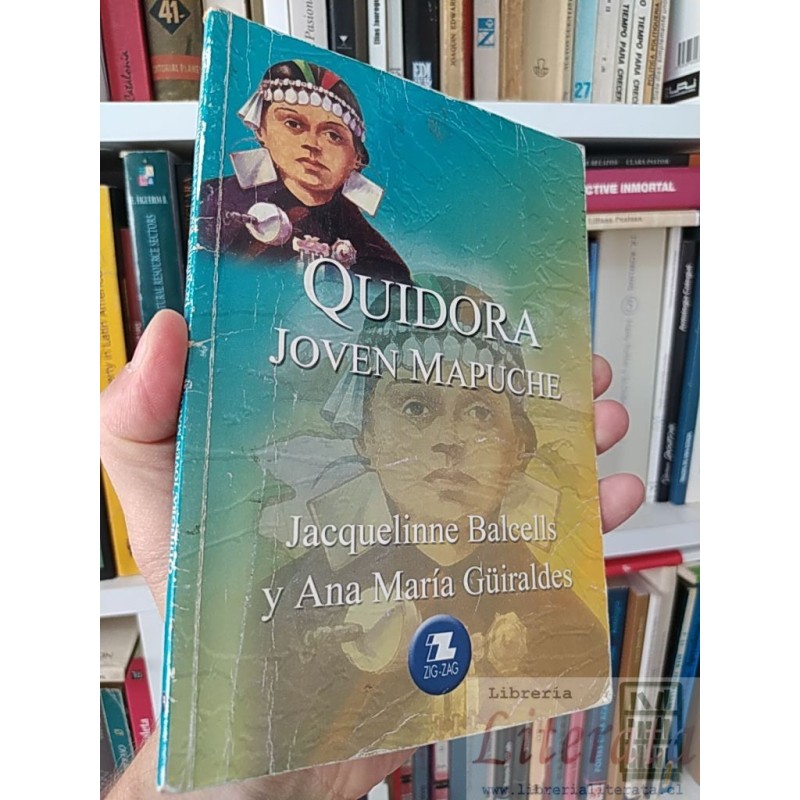 Quidora joven mapuche Jacquelinne Balcells y Ana María Güiraldes Zig-Zag