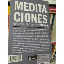 Meditaciones Marco Aurelio BIBLOK 316 páginas Por su propio interés y provecho se vio obligada la naturaleza a producir