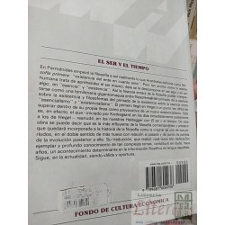El ser y el tiempo Martin Heidegger Ed. FCE trad. José Gaos 478 páginas