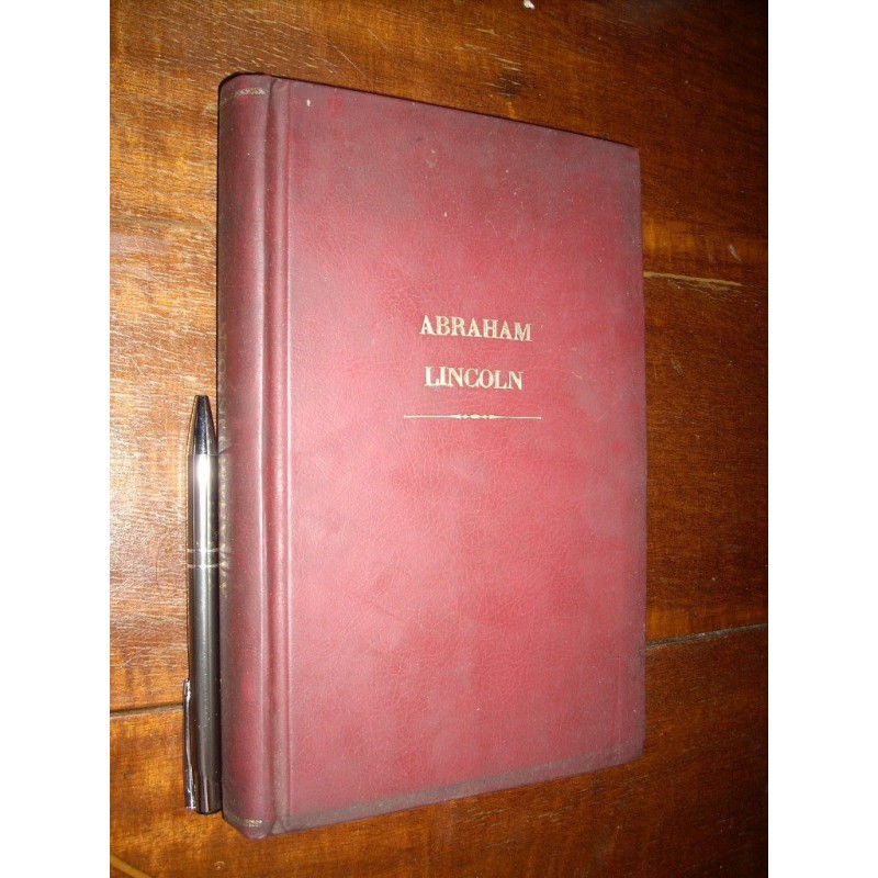 Abraham Lincoln Íntimo J Meca  Ed. Montaner Y Simón 1909 Edi
