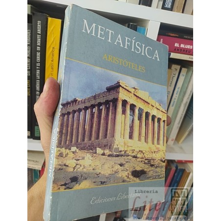 Metafísica  Aristóteles  Ediciones Libertador