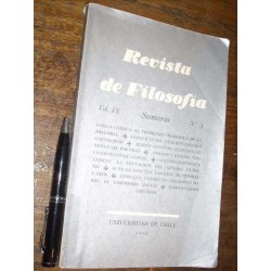 Revista De Filosofía 1962 Carla Cordua Torretti Y Otros