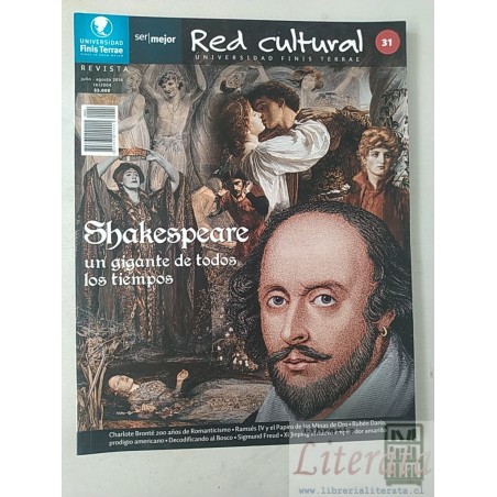 Shakespeare un gigante de todos los tiempos Universidad Finis Terrae Revista Julio Agosto 2016 RED CULTURAL revista